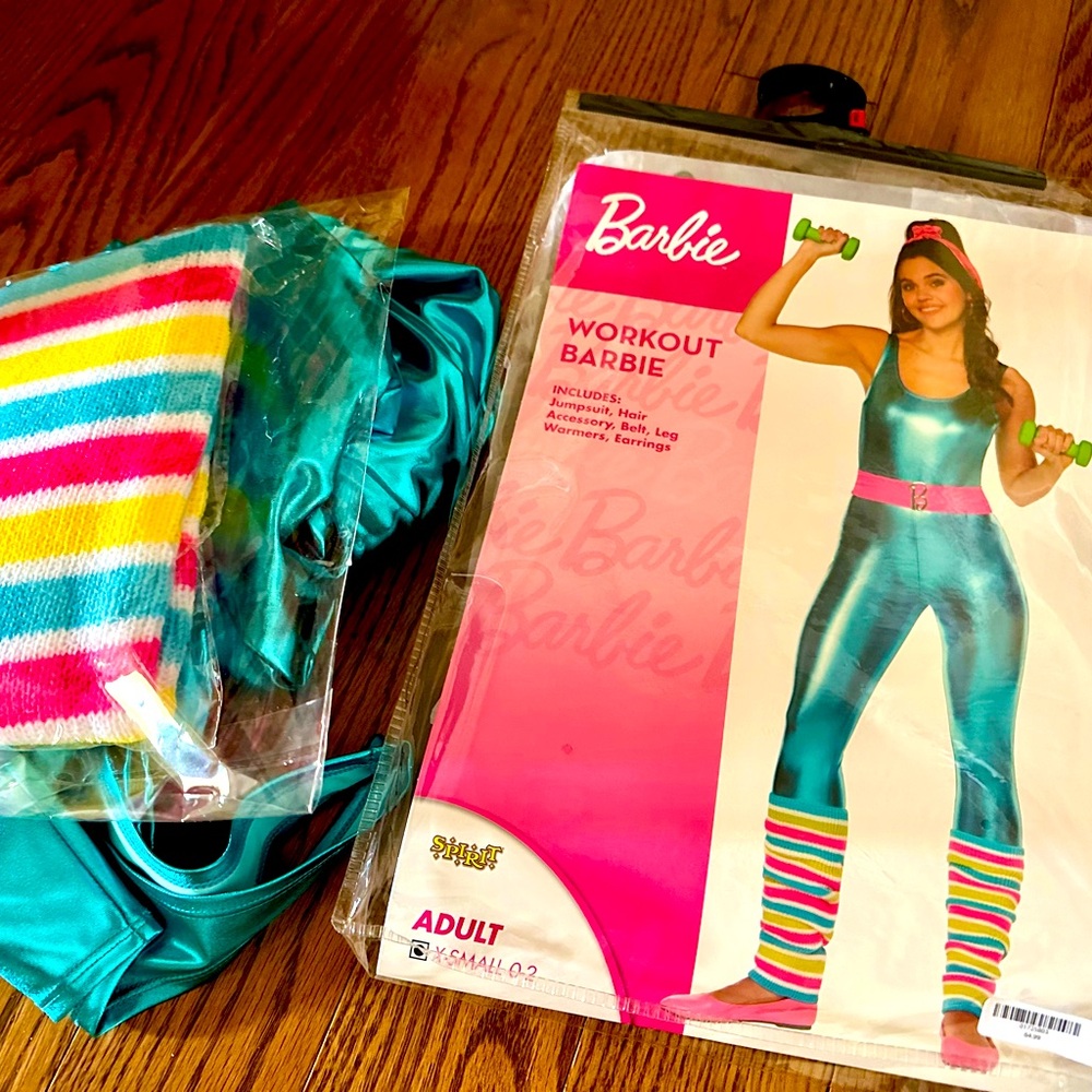 Workout Barbie women’s Halloween costume